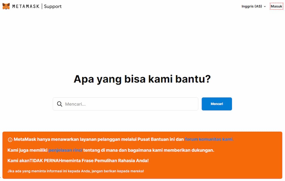 Dukungan Pelanggan
