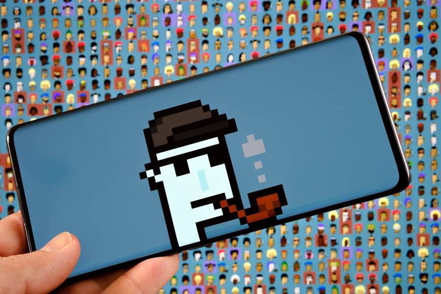 Grafik Volume Penjualan Teratas CryptoPunks