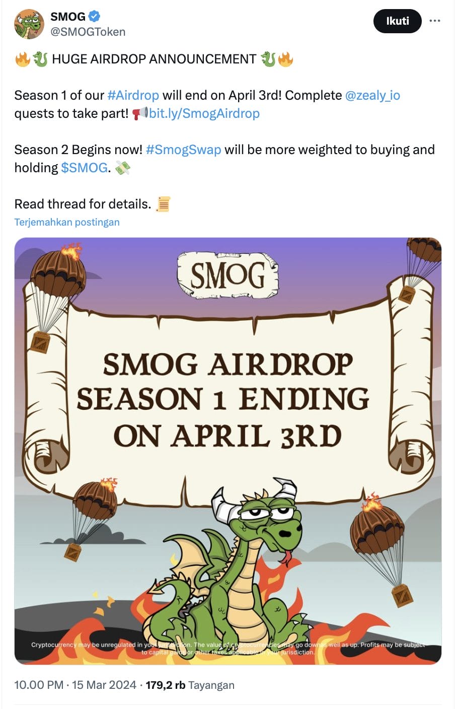 Twit dari SMOG