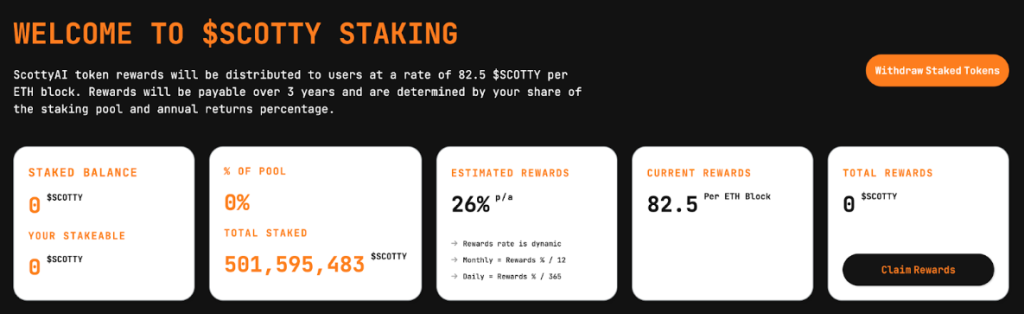 Staking Scotty