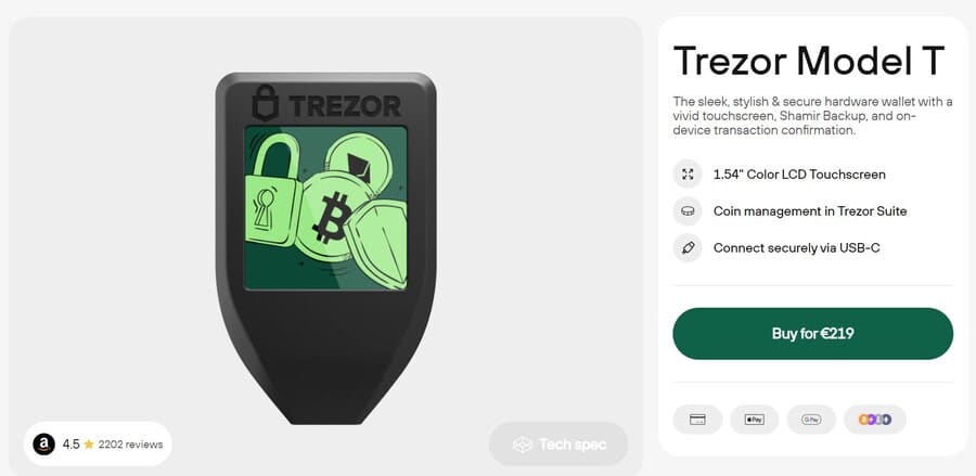 Dompet Trezor - Cara Beli Dogecoin