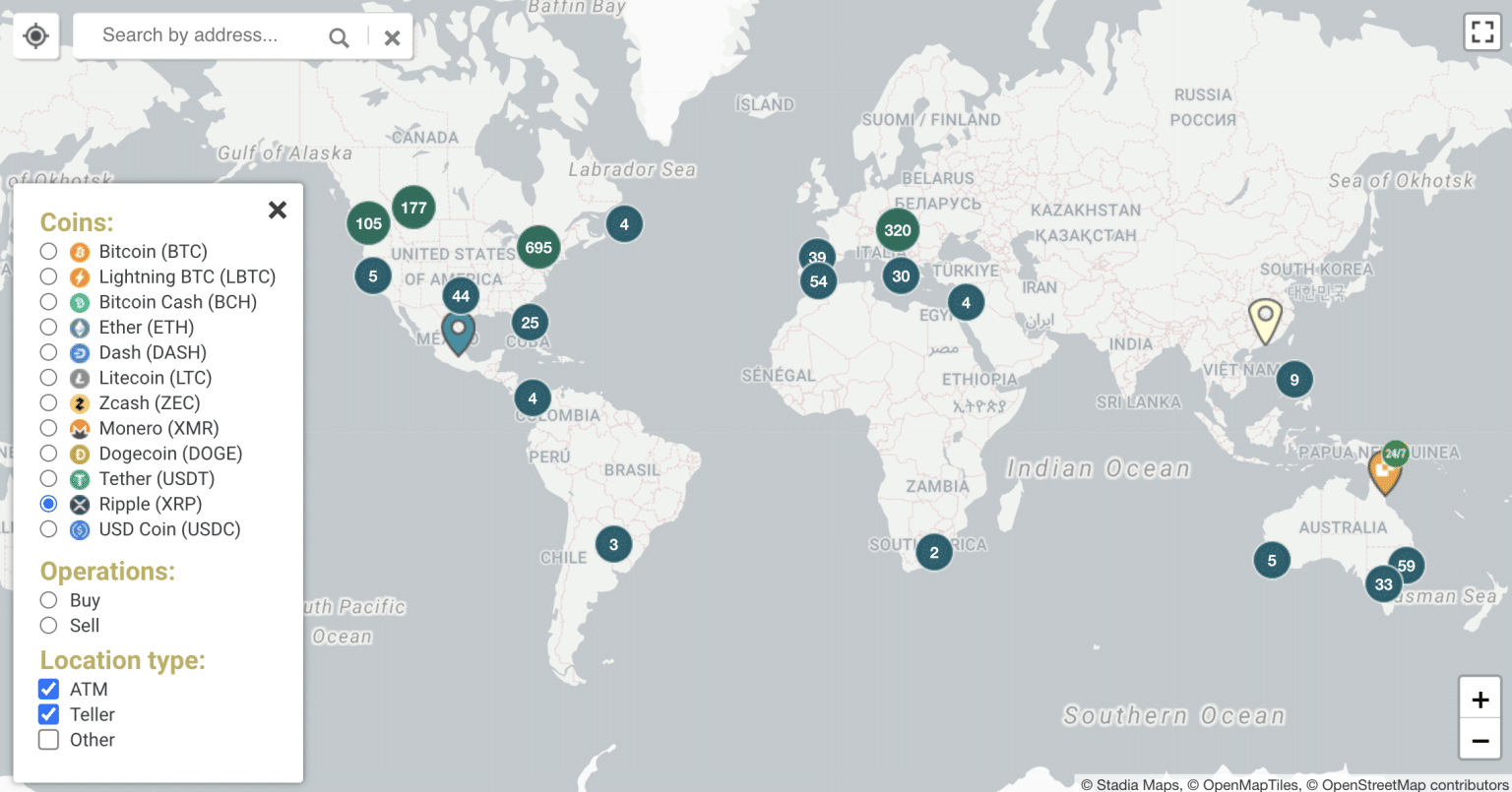 Crypto Map - Cara Beli XRP