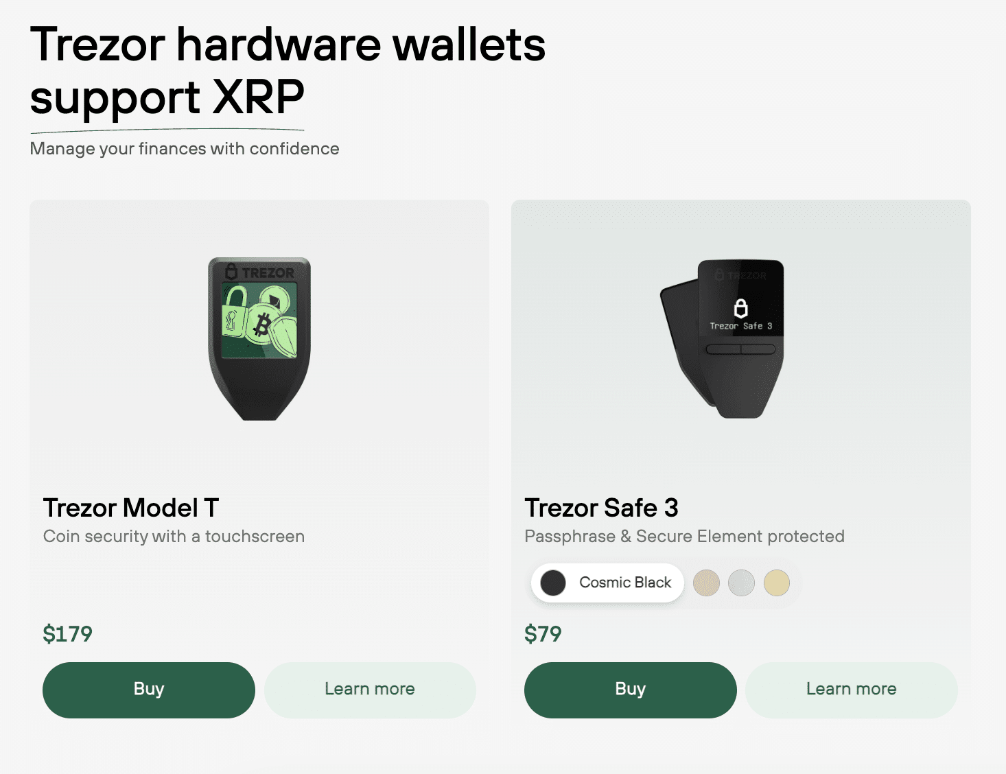 Trezor - Cara Beli XRP