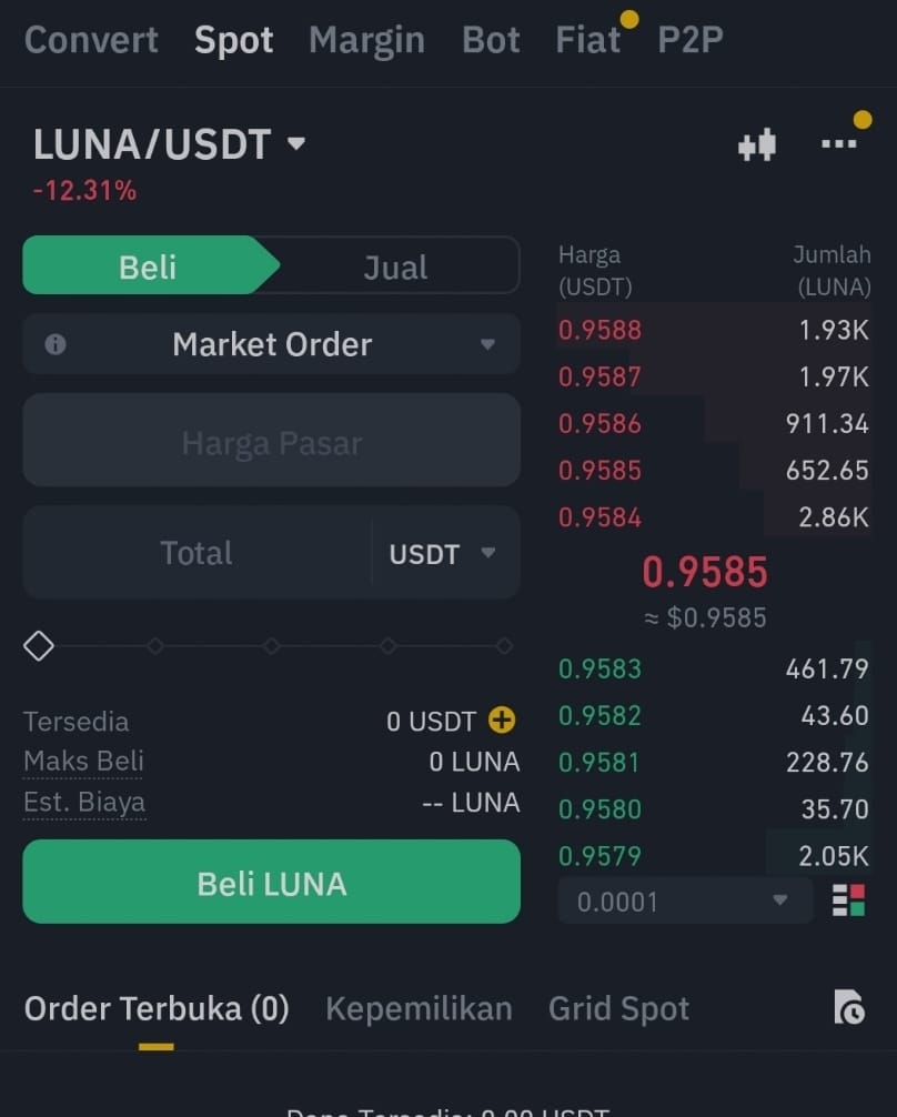 Cara Beli Terra LUNA