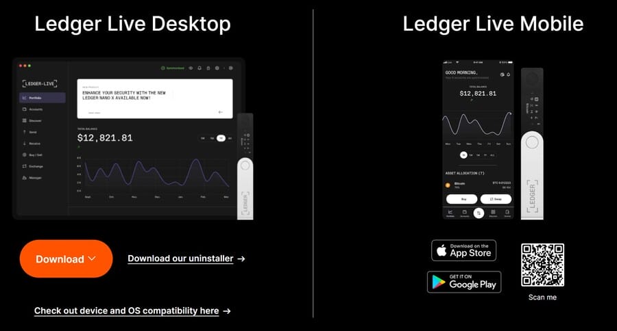 Ledger - crypto wallet terbaik
