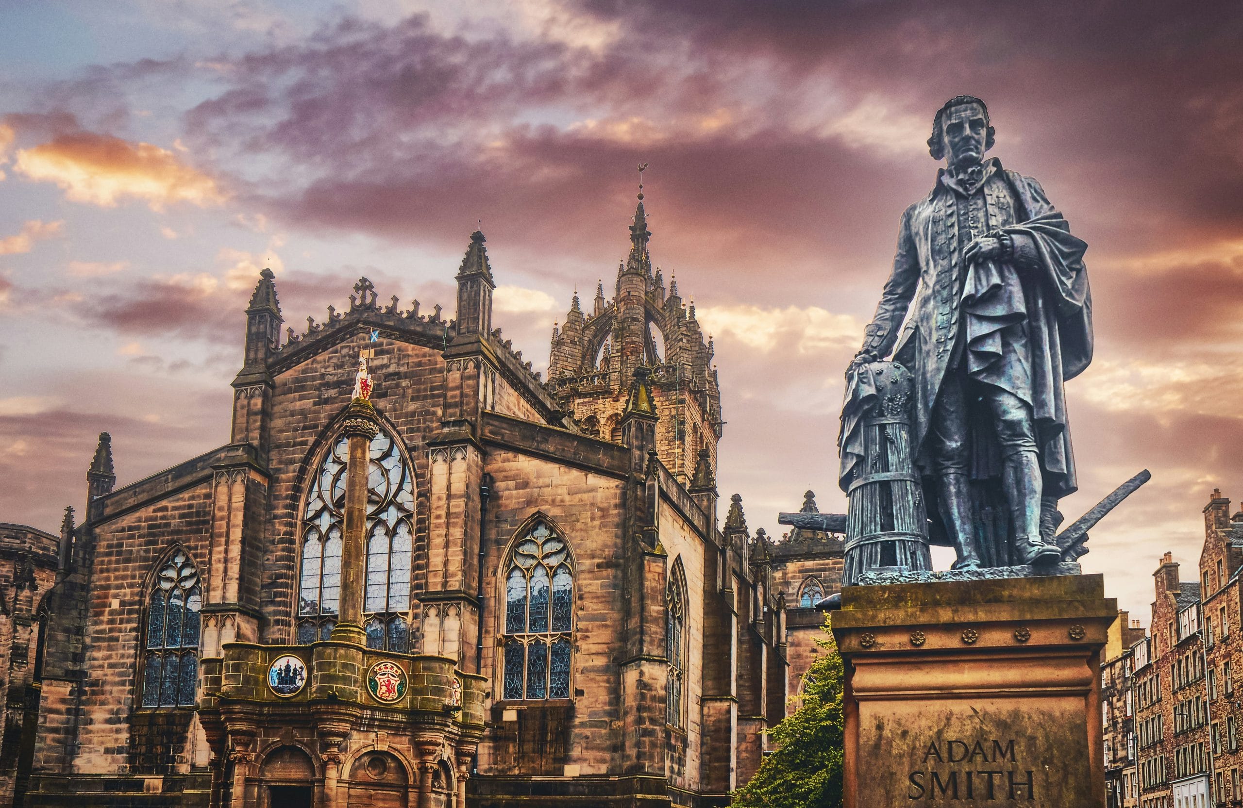 Statue Adam Smith Ökonom