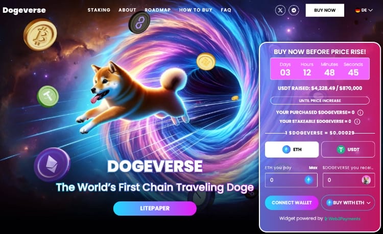 Dogeverse Solana meme coin