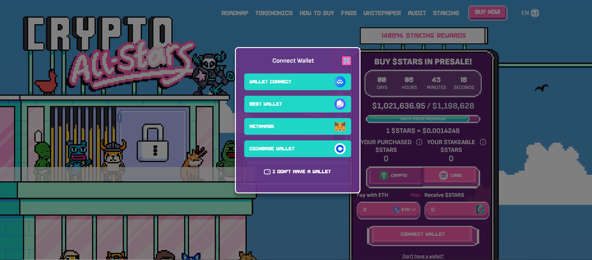 crypto allstars token kaufen