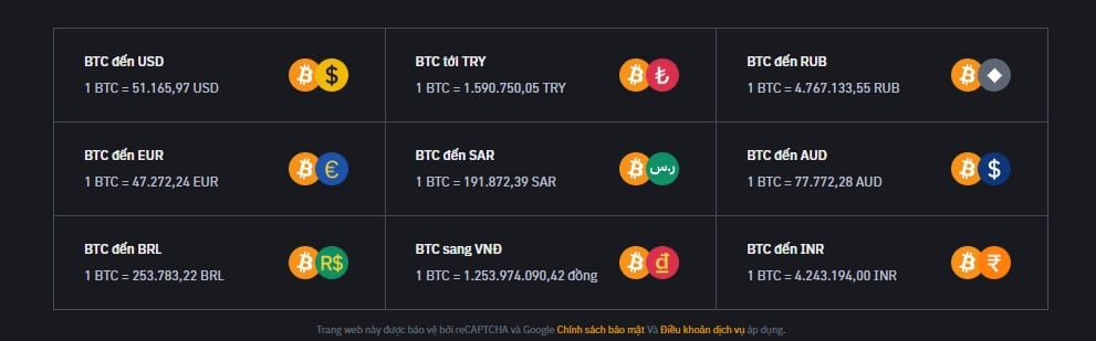 Nạp tiền pháp định vào sàn Binance bằng cổng fiat