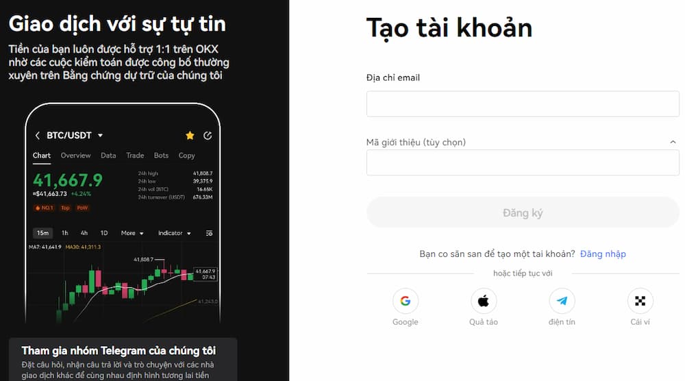 Đăng ký tài khoản