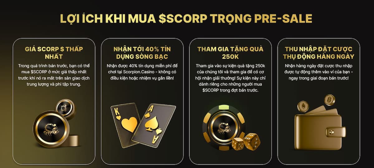 Lợi ích của việc mua $SCORP
