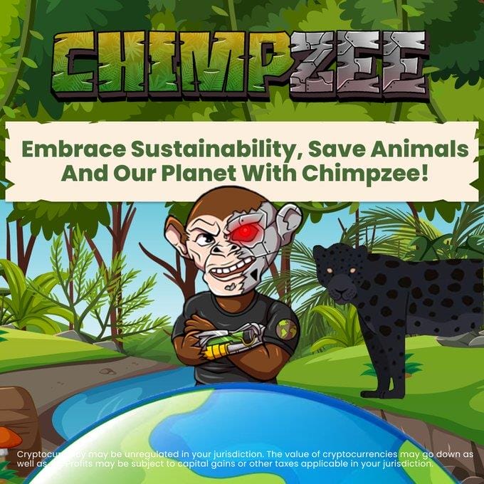 Chimpzee được niêm yết trên CoinMarketCap
