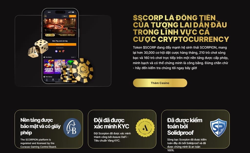 $SCORP LÀ ĐỒNG TIỀN