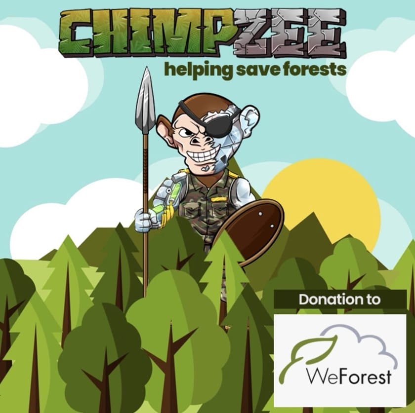 Chimpzee Quyên Góp 10% Cho Tổ Chức Từ Thiện