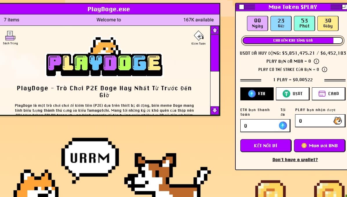 PlayDoge Trò chơi P2E tiềm năng, giải quyết được những vấn đề của Axie Infinity