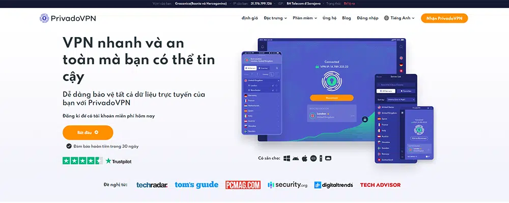 PrivadoVPN