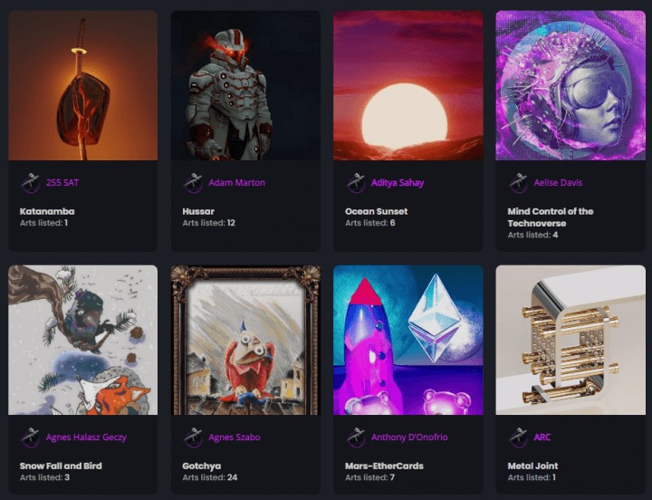 Ether Cards