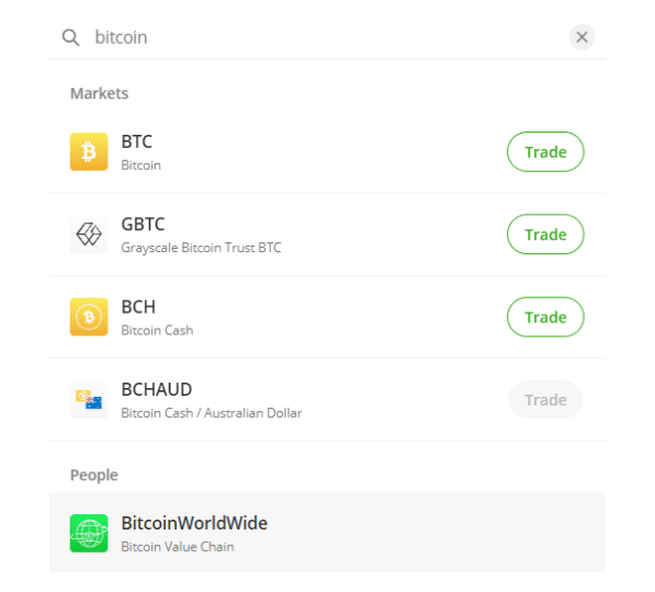 ค้นหา Bitcoin