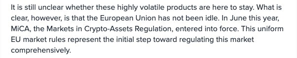 M&aacute;rio Centeno discutant de la r&eacute;gulation crypto et du MiCA de l'UE
