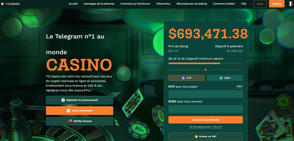 prevente 2023 jetons tg casino meilleur casino crypto telegram