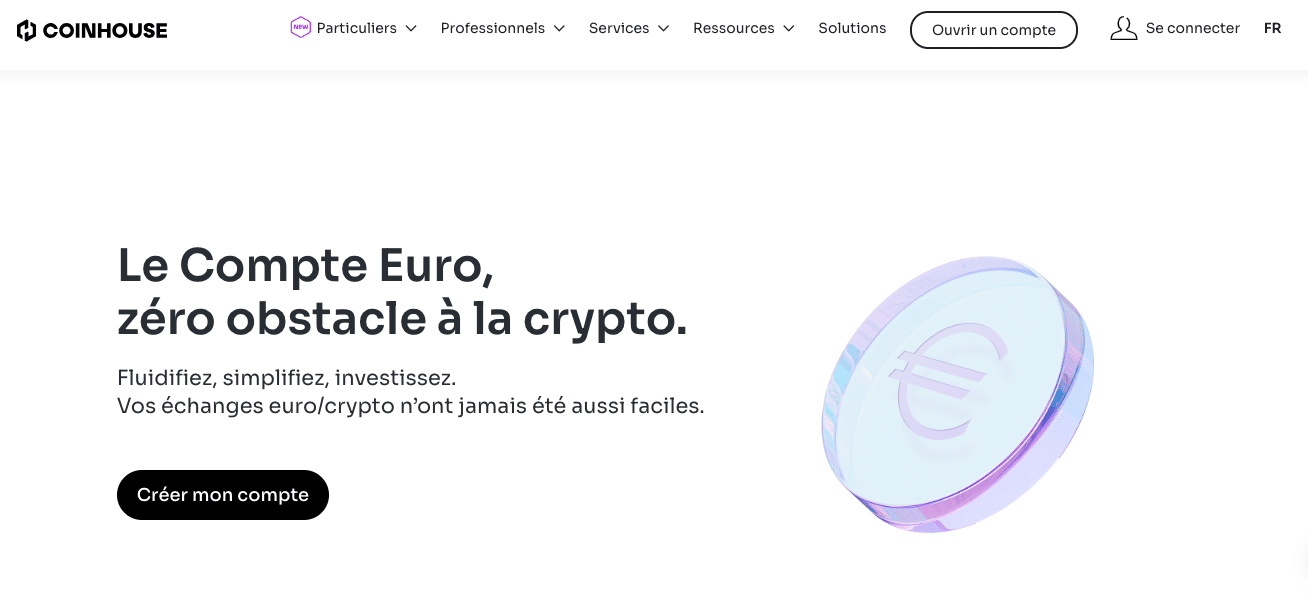 Coinhouse lance son compte euro : interview du PDG Nicolas Louvet