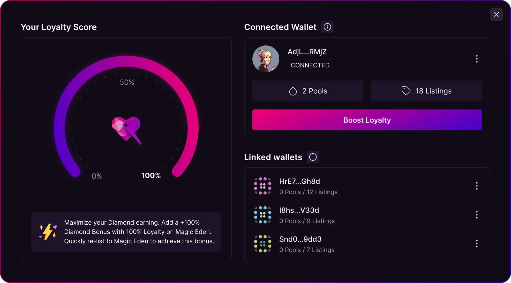 Futur airdrop de Magic Eden ? Vous pouvez réclamer vos points sur la  célèbre plateforme NFT