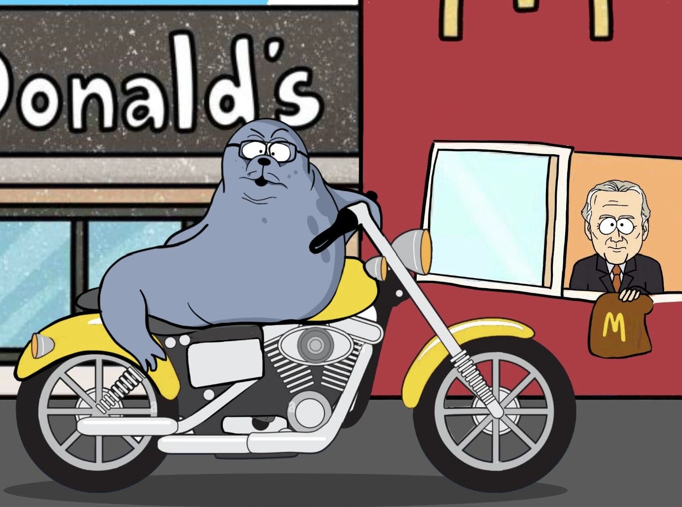 Sealana au McDo