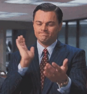 Applaudissement de Leonardo Di Caprio