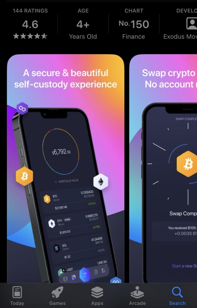 Exodus Wallet avis 2026 | Portefeuille crypto fiable ?