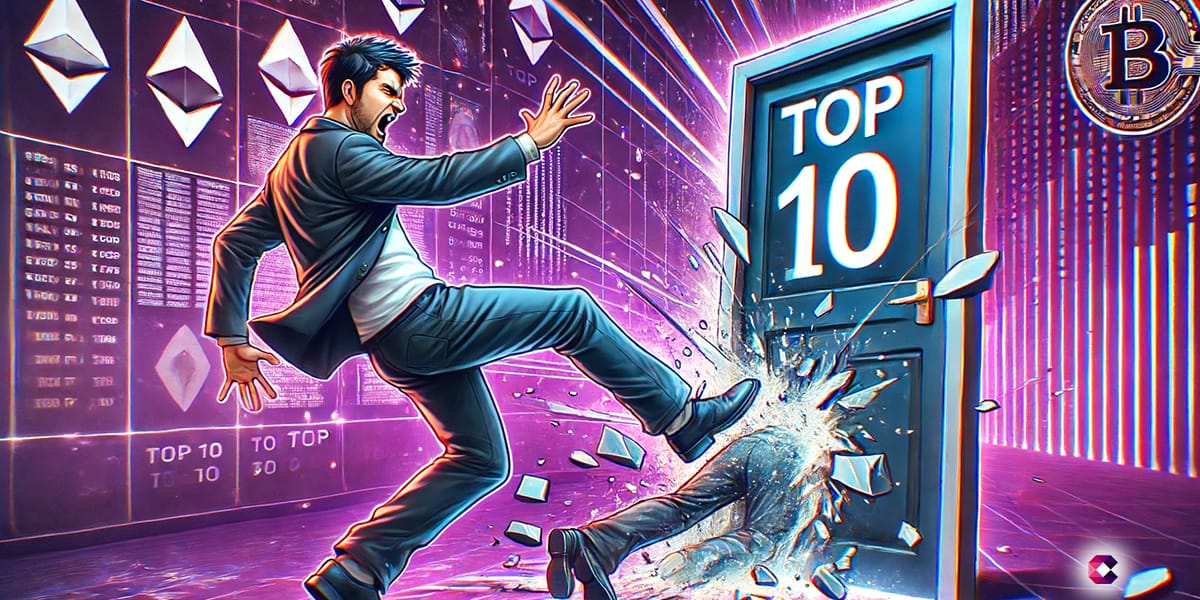 Cardano et Hoskinson a deux doigts d'être éjecté définitivement du Top 10