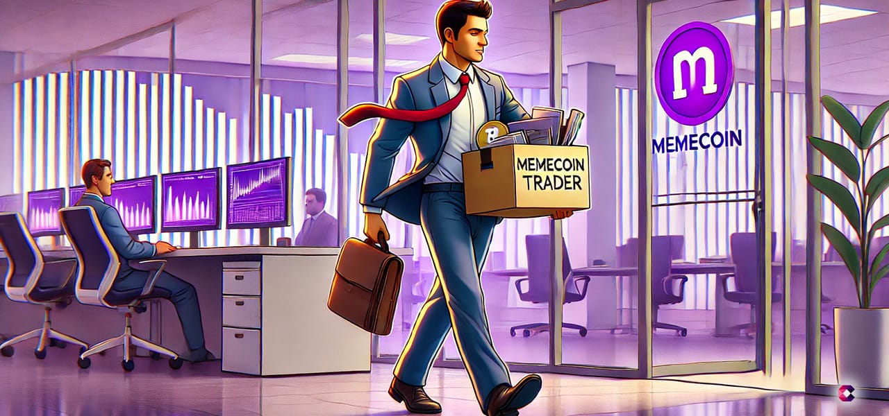 Il quitte son travail pour devenir trader de memecoins