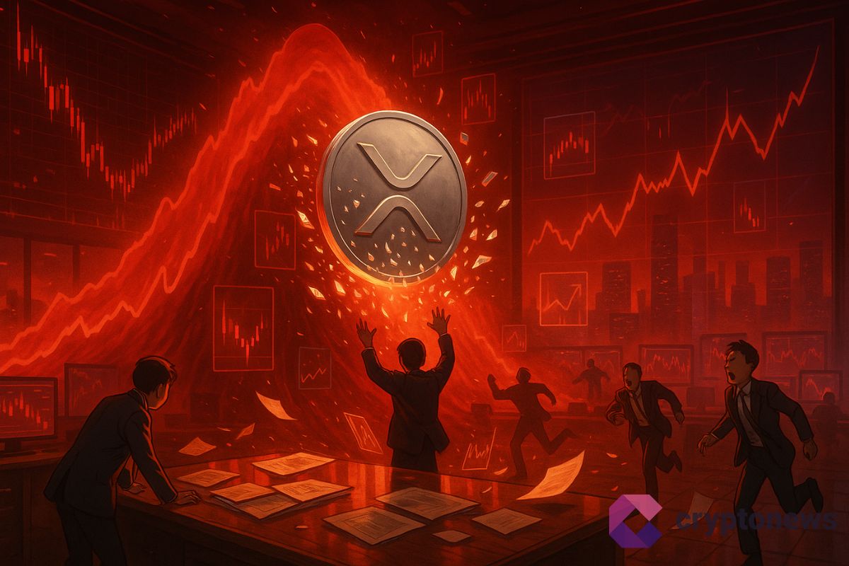 Les produits dérivés XRP plongent