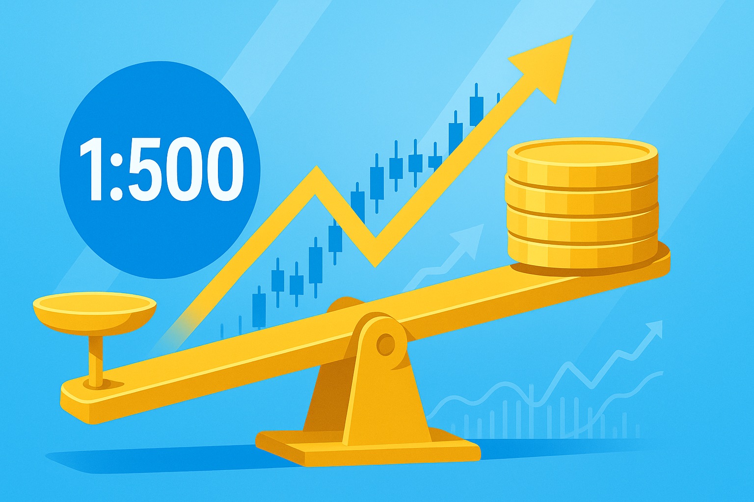 Meilleur effet de levier 1:500 en crypto – notre guide 2026