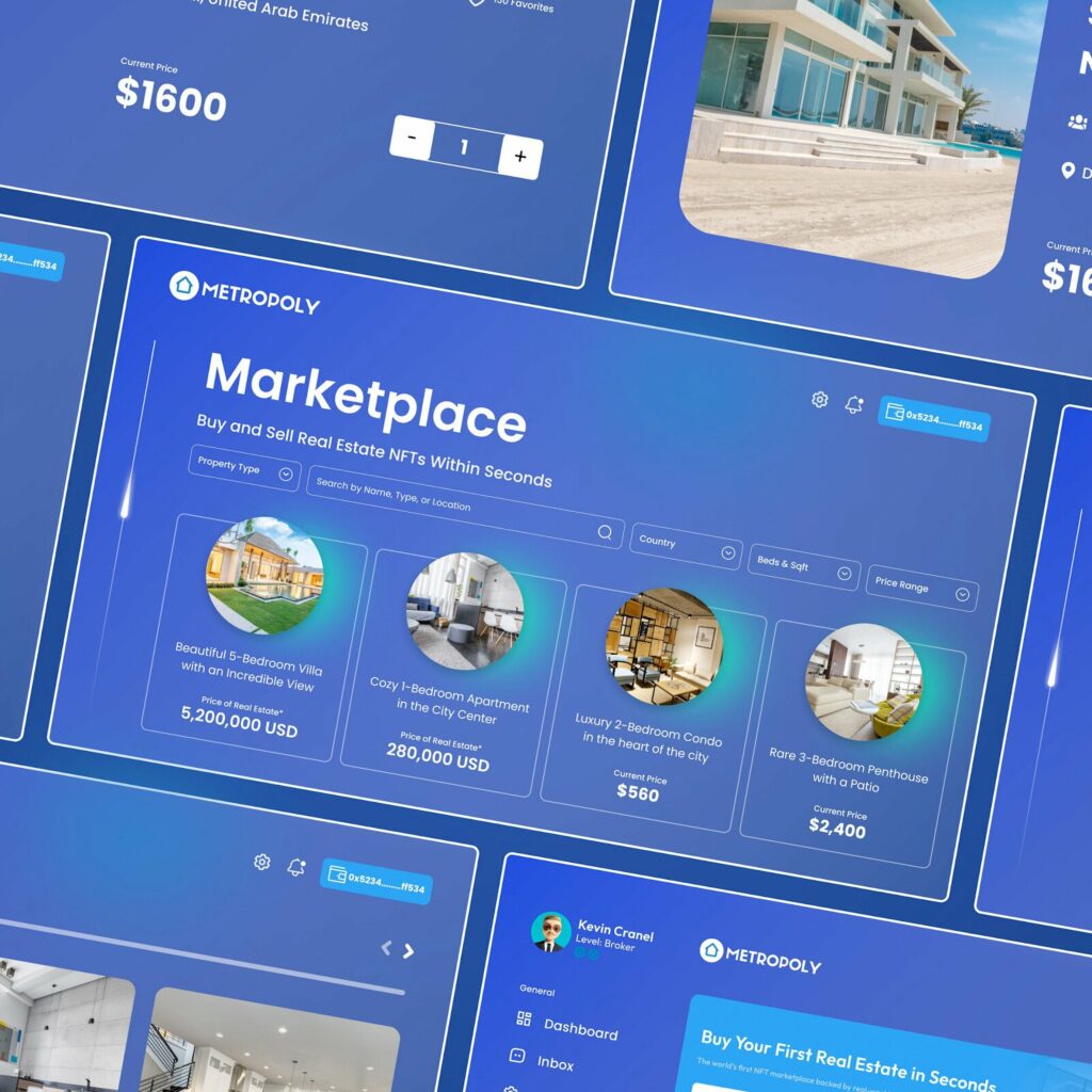 Примеры объектов на Metropoly