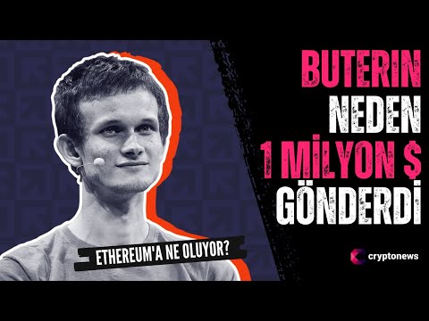 Ethereum’un kurucusu Vitalik Buterin coinbase’e 1 milyon dolar yatırdı