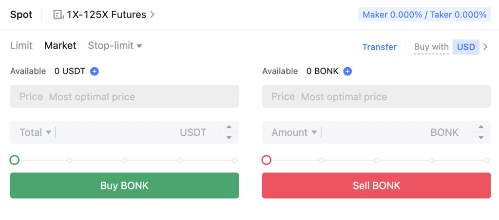 MEXC'de Bonk Nasıl Alınır?