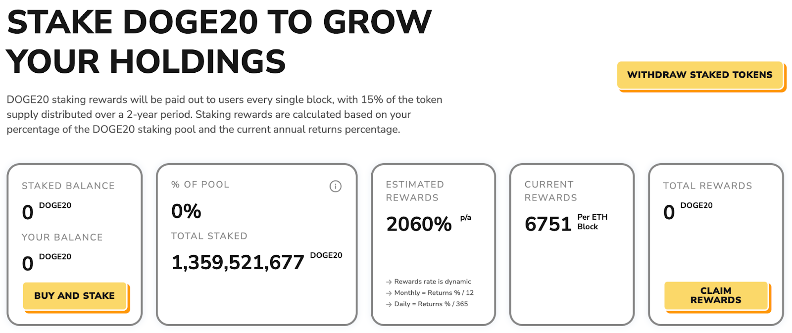 Utility Staking