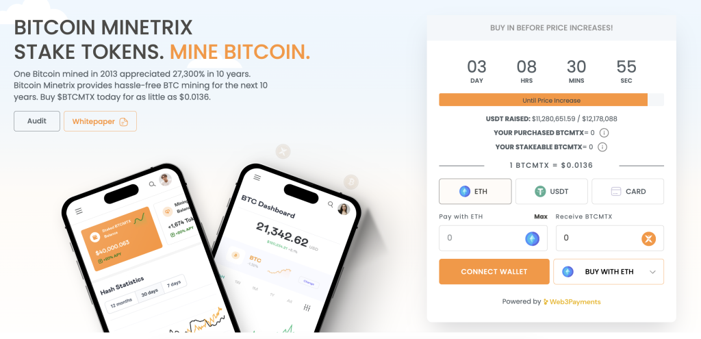 Bitcoin minetrix