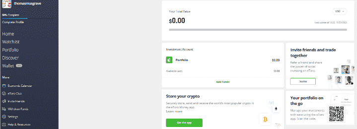 eToro C&uuml;zdan İncelemesi - etoro ve coinbase karşılaştırması