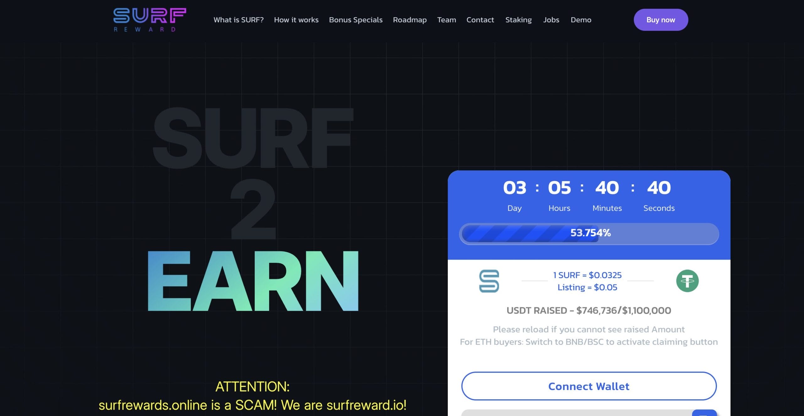 Kolay SURF satın alma