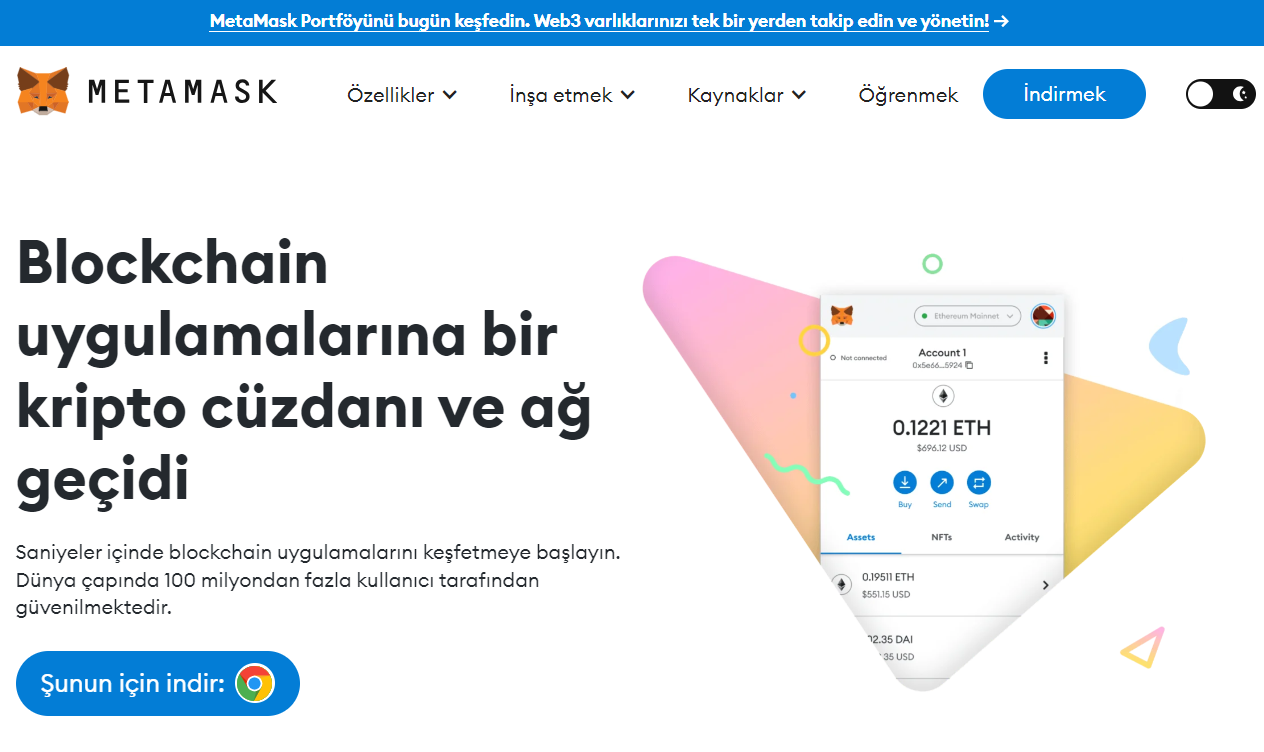 Battle Infinity yatırımı Metamask kullanımı