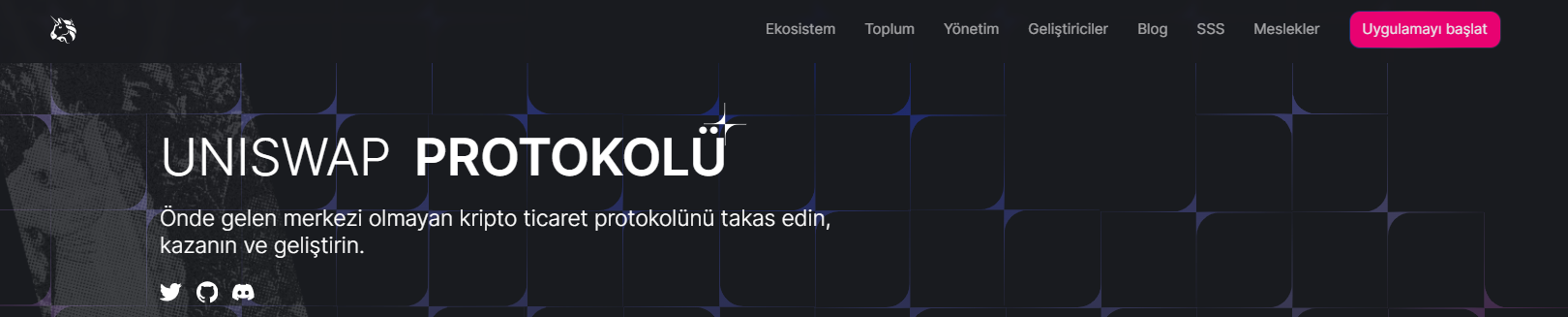 unıswap protokolü