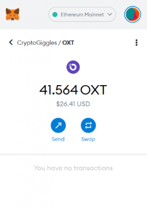 MetaMask ile token yatırıp &ccedil;ekme