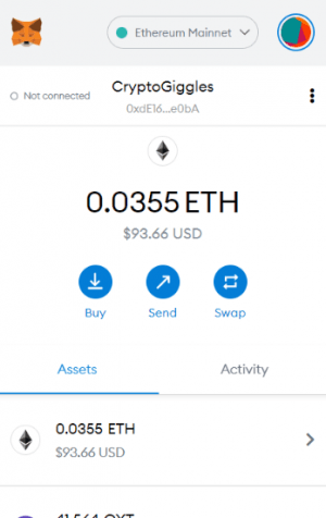 Merkezim olmayan borsada Ethereum almak