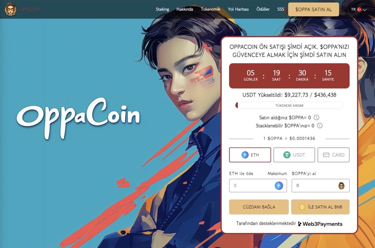 OppaCoin satın alma