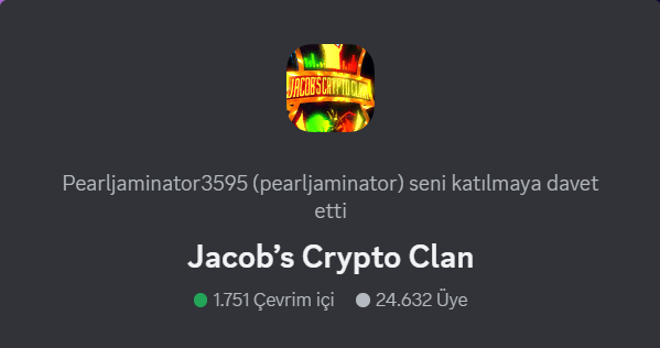 Jacob Crypto Bury Discord Kanalı