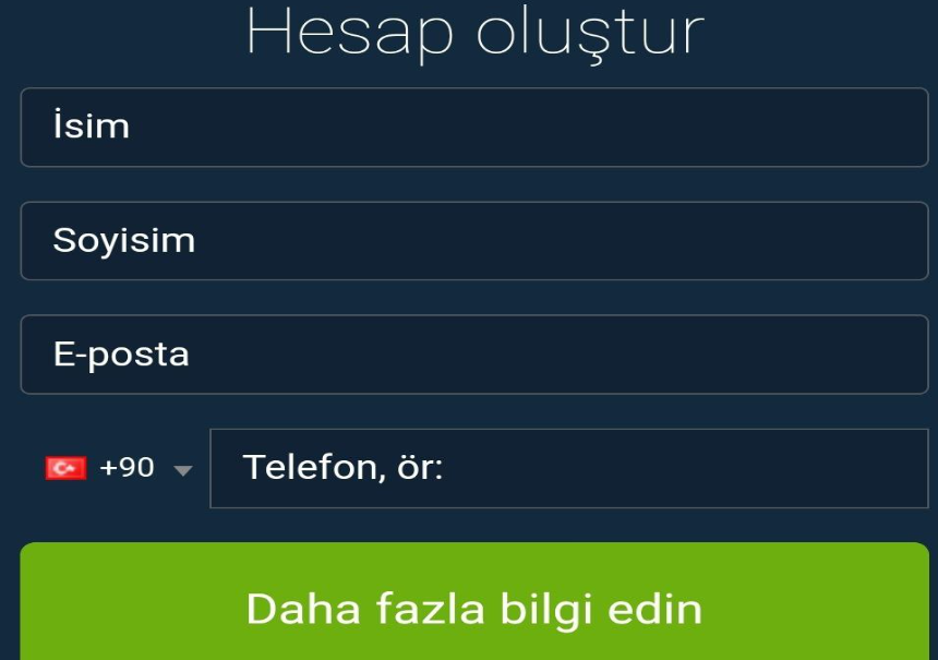 Immediate Flarex Hesap oluşturma