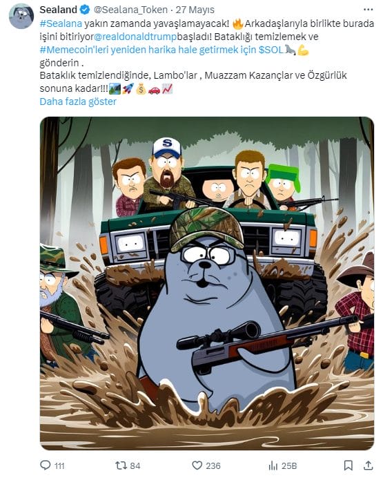 Sealana Amerikan vatanseverlik teması