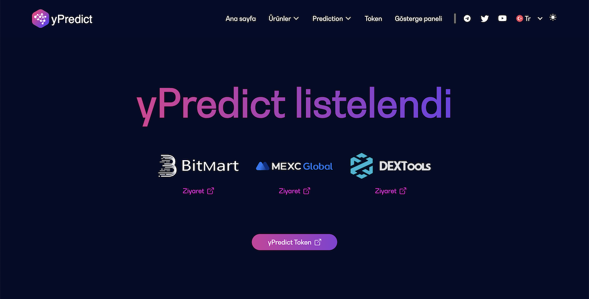 yPredict Coin satın alma rehberi