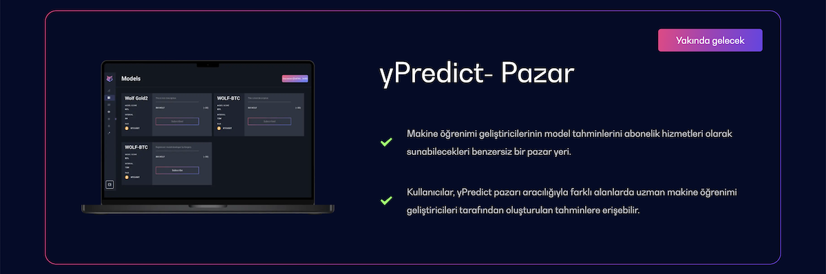 yPredict Ticaret Modelleri